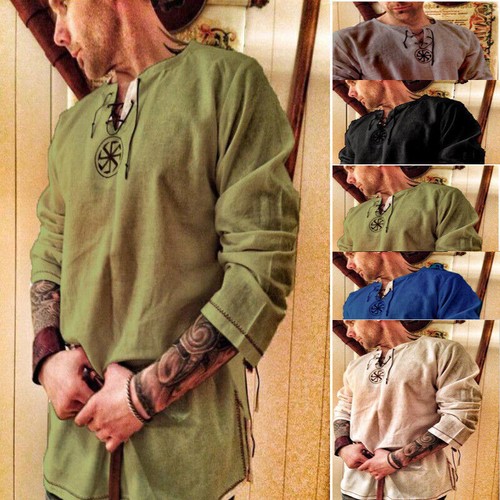 Renaissance tunic top - tunic, mens