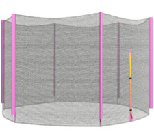 SPORTNOW 10ft Trampoline Net