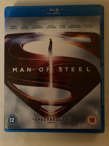 Man steel blu - of, blu-ray
