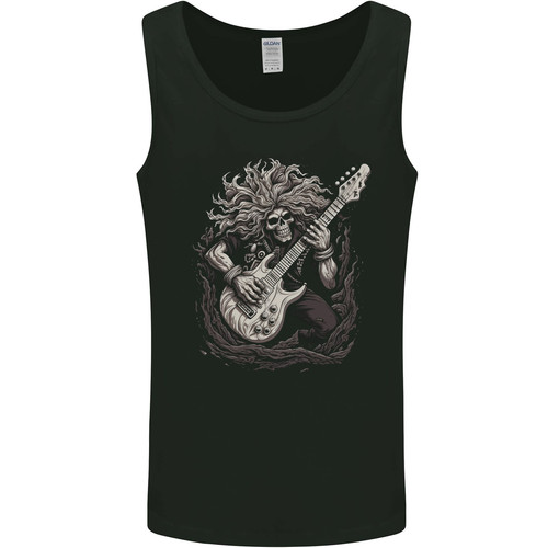 Heavy metal rock skull guitar - rock,