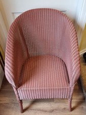 Gorgeous Pink Lloyd Loom Chair