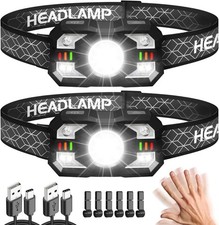 Head Torch Rechargeable, 2