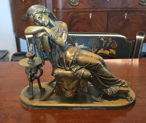 Antique reclining beautiful - antique,