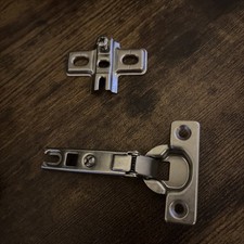 8 x 20mm Bathroom/  Kitchen Cupboard Cabinet Door Hinges