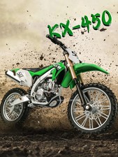 🛍️ New Ray 1:12 Kawasaki KXF 450 Motocross Dirt Bike – Diecast Model Toy Gift !
