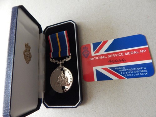 National service medal - medal, in