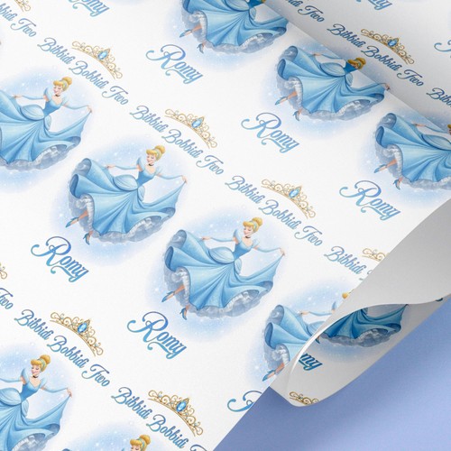 Personalised princess wrapping - personalised,