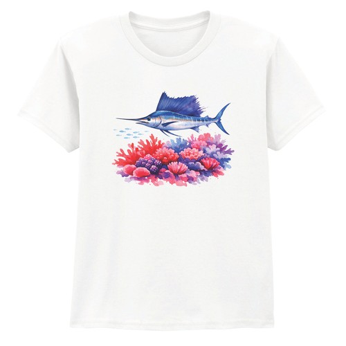 Colourful swordfish kids - swordfish,