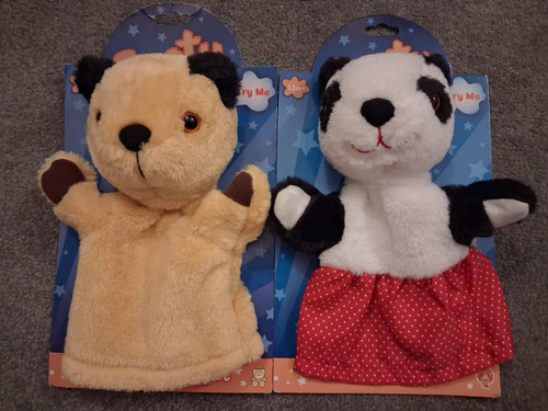 The sooty show hand puppets - the,