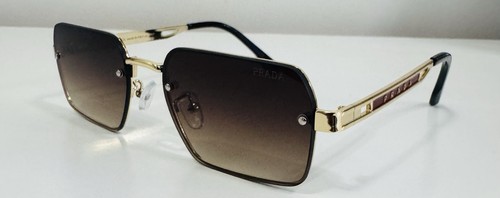 Prada gold frame sunglasses - prada,