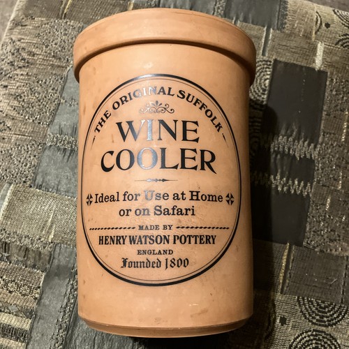 Terracotta wine cooler 16cm - terracotta,