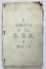 BSA Three Wheeler Car Owners
