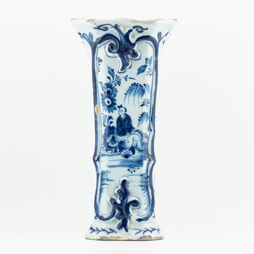 Dutch delftware vase porcelain - dutch,