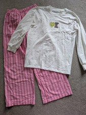 Next Pajamas Super Soft Pink Stripe Age 13