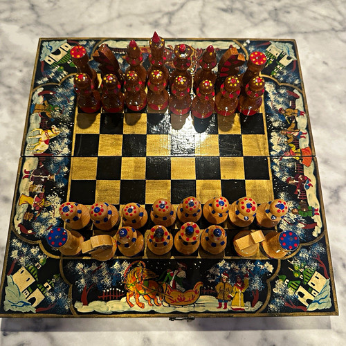 Vintage russian hand painted - vintage,