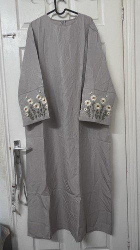 Grey maxi dress - grey,