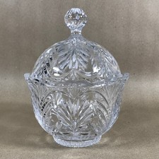 Violetta Crystal Poland Bonbon Dish Sweets Dish Candy Dish
