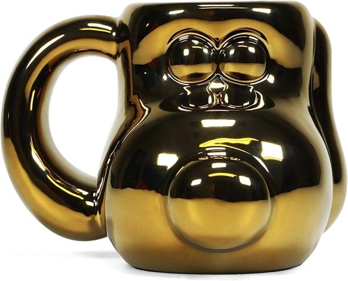Gold wallace gromit - wallace,