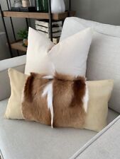 Springbok Pillow Case Size: 21x10"  Springbok Cushion Case -Beige Side/Backing