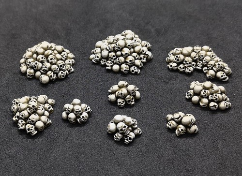 Skull piles scatter - skull, scenery