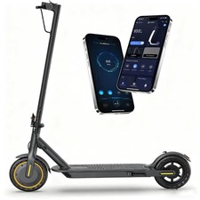 Adult Electric Scooter 20KM Yellow Folding E-Scooter City Safe Commuter APP