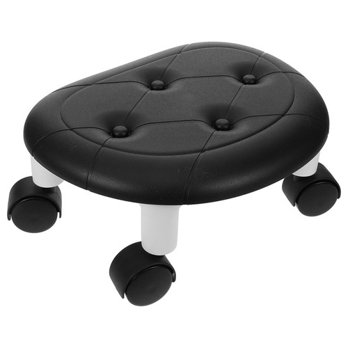 Low stool with wheels - wheels, rolling