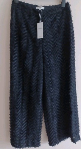 Texture wide leg - m&s,