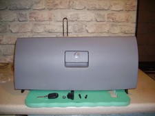 vw mk4 golf 99 glovebox lid, grey. with key.