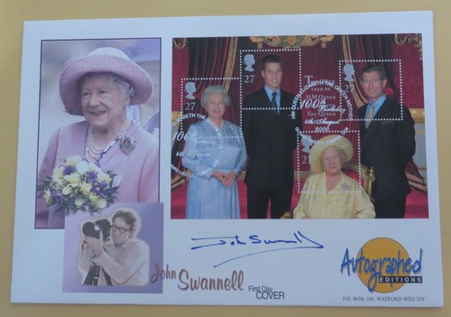 Fdc 2000 queen mother - gb,