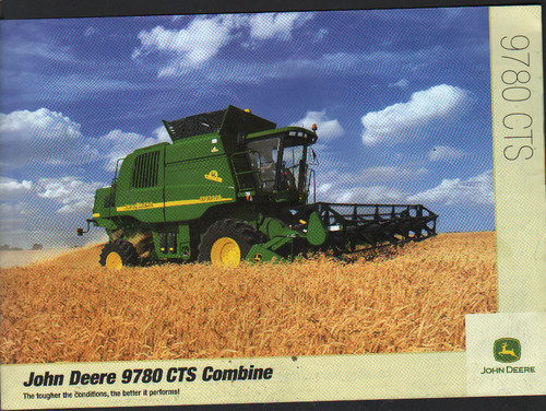 John deere 9780 cts - cts", combine