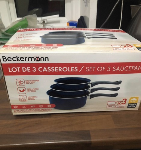 Beckermann set non stick - beckermann, non-stick