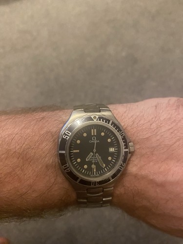 Omega seamaster quartz watch - omega,