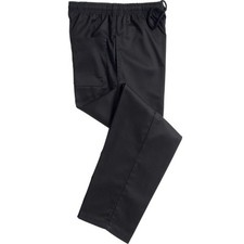 BLACK CHEF TROUSERS