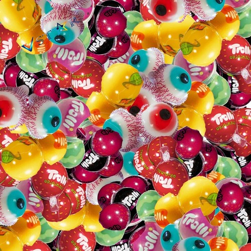 Trolli candy eye mango - 3d,