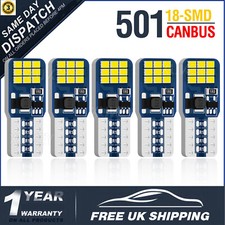 5x LED Side Light Bulbs 501