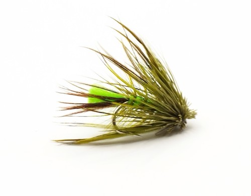 Pearly muddler mayfly wet - muddler,