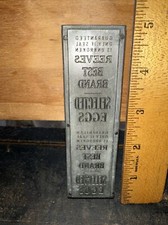Print Block “ Reeves Best