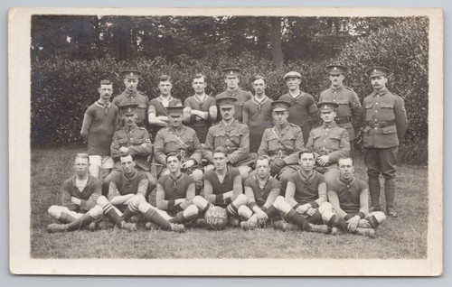 Rppc ww1 ramc football - ww1,