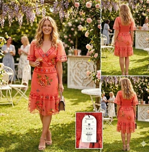 Monsoon coral orange - coral,
