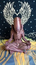 Alien Xenomorph Meditating