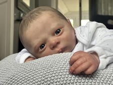 Reborn baby boy Pearl Awake