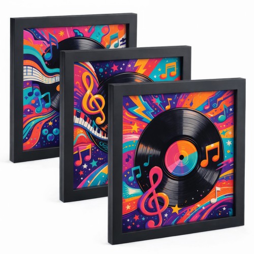 Piece wooden vinyl - 3-piece,