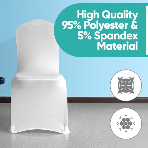 Chair covers white 10 - x,
