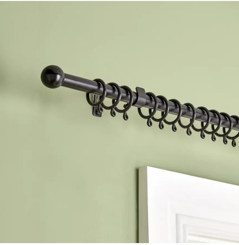 Argos home black extendable - black,