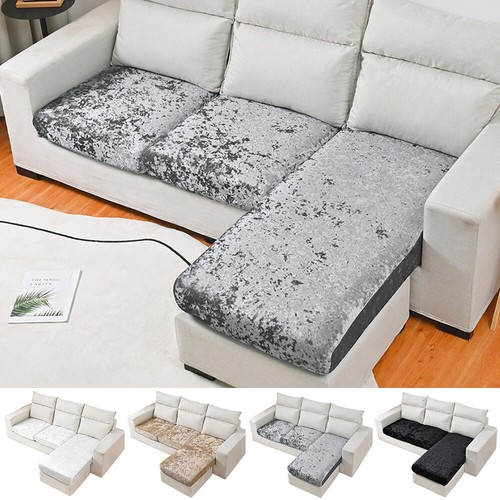 Crushed velvet stretch sofa - velvet,