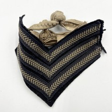 Genuine WW2 RAF Royal Air Force Flight Sergeants Rank Brassard Arm Band