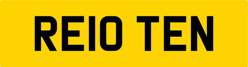 Reid private car reg - reid, 10