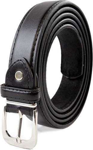 Mens black slim belt leather - slim,