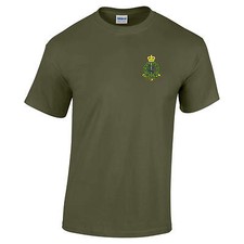 OFFICIAL Royal Army Medical Corps Embroidered 100% Cotton T-Shirt