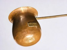 Antique 1800s Copper & Brass Rum Measure - Authentic British Pub Barware